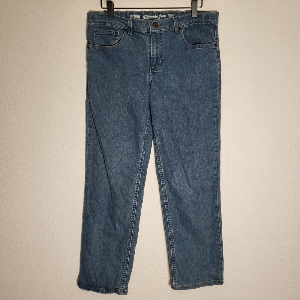 Urban Pipeline Ultimate Jean Straight Denim Jeans size 16 Husky